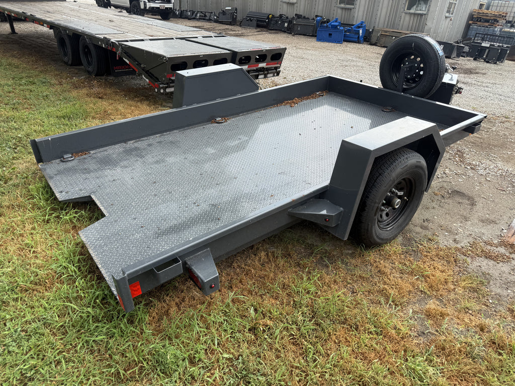 Lamar 79" × 12 ft Hydraulic Tilt Trailer