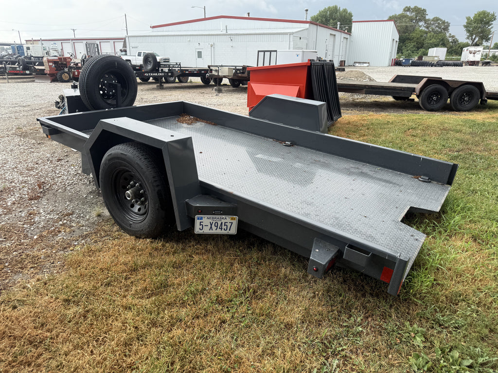 Lamar 79" × 12 ft Hydraulic Tilt Trailer