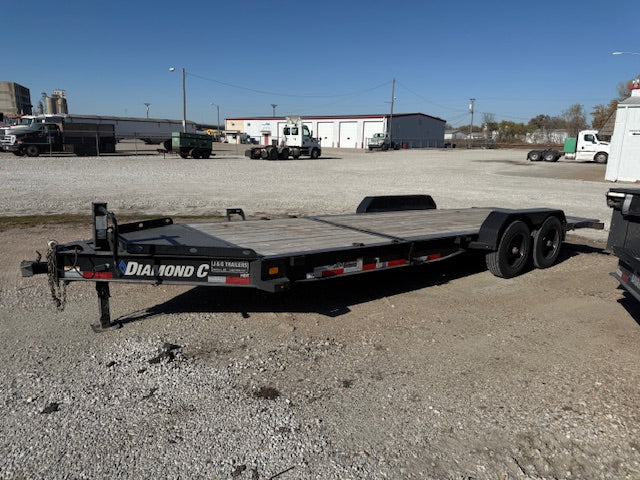 Diamond C 22' Tilt-Bed Trailer