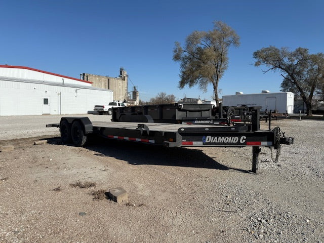 Diamond C 22' Tilt-Bed Trailer