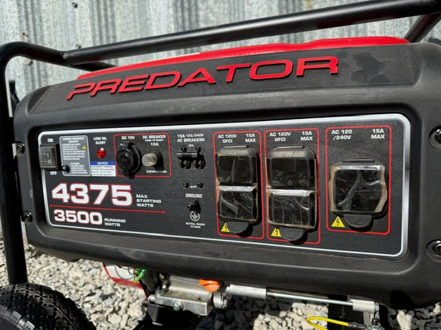 Predator 3500- Watt Portable Generator